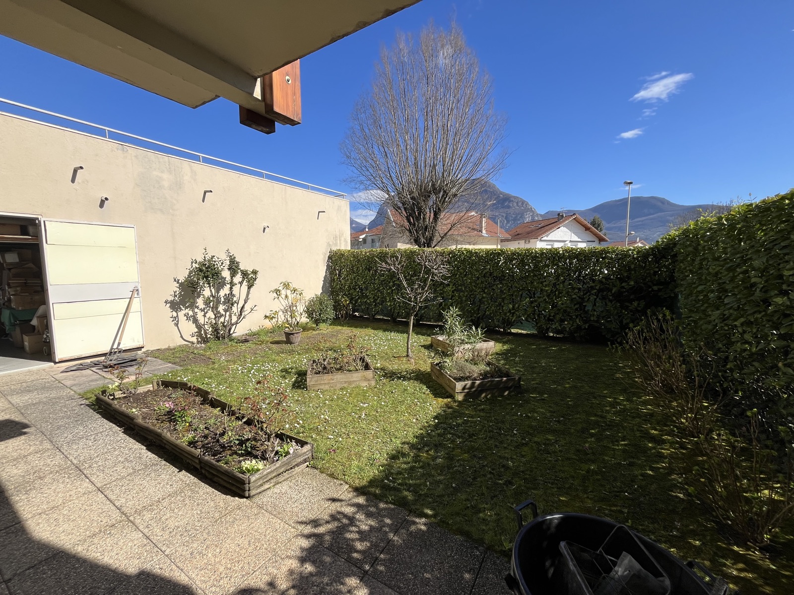 Rez-de-jardin avant travaux d'aménagement